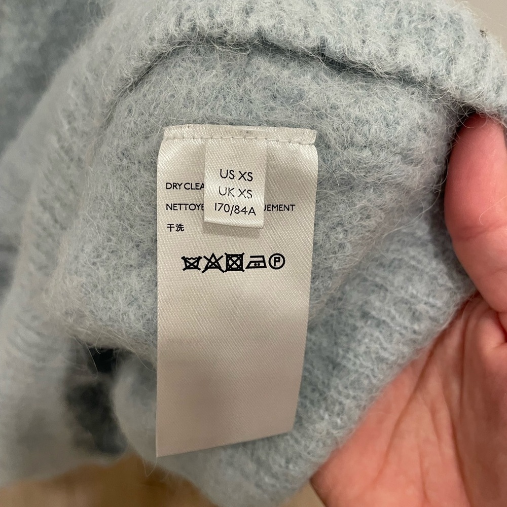Free People Light Blue Sweater - Picture 4 of 8